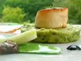 Recette Saint jacques sautées aux pois mange-tout