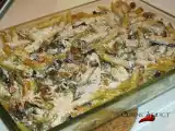 Recette Gratin de penne poulet et aubergines