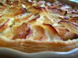 Recette Tarte pomme et rhubarbe