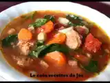 Recette SOUPE AU JAMBON ESPAGNOLE