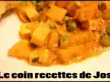 Recette CURRY AU TOFU ET AUX POMMES DE TERRE