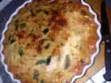 Recette Tarte courgette et semoule