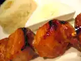 Recette Brochettes de saumon mariné