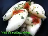 Recette Wok de petites seiches