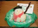 Recette Bonhomme de neige à la noix de coco