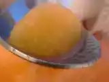 Recette Sorbet melon et fondant patate douce pour mon retour