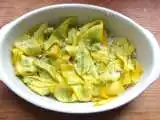 Recette Tagliatelles de courgettes au pesto et au jambon cru
