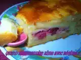 Recette Pudding amande et aux cerises (ww)