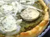 Recette Tarte à la ''purée'' de courgette et tomate & chèvre