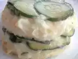 Recette Timbales de courgettes, pommes de terre et camembert