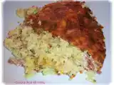 Recette Gratin riz courgettes