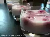 Recette Latte cotto à la framboise