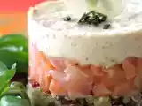 Recette Quinoa au saumon fumé et mousse d'amande