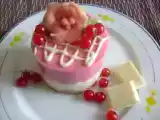 Recette Entremets acidulés, groseilles et chocolat blanc