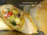 Recette Brick aux légumes et crevettes