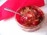 Recette Crumble aux fruits rouges (groseilles, framboises)