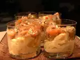 Recette Verrine d'oeufs brouillés au saumon