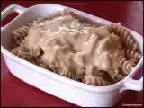 Recette Pâtes spirelli au kamut sauce goût champignon-fromage
