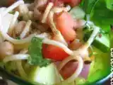 Recette Salade de spaghettis a l'orientale