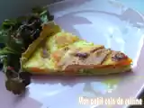 Recette Quiche aux carottes et aux pois gourmands (sans lait de vache)