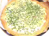 Recette Quiche petits pois, lardons, ricotta