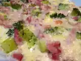 Recette Gratin de brocoli aux lardons fumés et comté