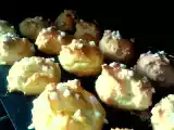 Recette Chouquettes au sirop d'érable sans beurre, sans gluten.