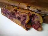 Recette Moelleux châtaigne-fruits rouges, sans gluten, d'après provence.