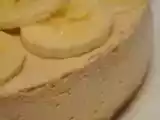 Recette Gourmandise quand tu nous tiens ... ou le cheese cake à la banane sauce aux carambars