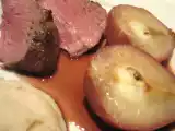 Recette Magret de canard, poires au vin épicé