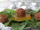 Recette Foie gras en crumble de pain d'épices et gelée de jurançon