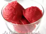 Recette Sorbet framboises