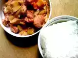 Recette Poulet poireau massala, sans gluten