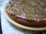 Recette Gâteau tatin léger à la rhubarbe et fraise