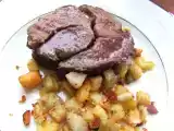 Recette Rôti de chevreuil basse température & friture de légumes anciens