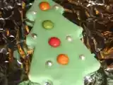Recette Activité rapide et facile avec les enfants: sapins de pâte d'amande