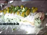 Recette BROCHET FARCI EN PAPILLOTE AUX HERBES