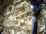 Recette Salade de chou blanc / white cabbage salad