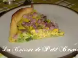 Recette Quiche poireaux-jambon express