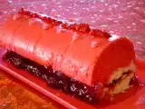 Recette Buche fraises/framboises