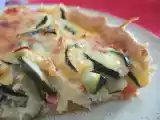 Recette Tarte feuilletée aux courgettes, tomates et basilic