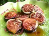 Recette Figues rôties sur plancha, à l'huile d'olive & au miel