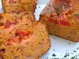 Recette Cake au jambon tomate poivron
