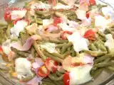 Recette gratin haricots verts jambon tomates