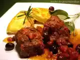 Recette Sanglier aux olives et galettes de polenta