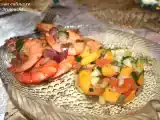 Recette De l'entrée froide crevettes-mangue à l'entrée chaude canard-foie gras