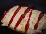 Recette Nougat glacé pignons-pistaches et son coulis de framboise