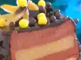 Recette Bûche crème au citron chocolat noir