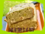 Recette Cake au thon et au pesto