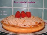 Recette Tarte rhubarbe / framboises de laurent duchêne
